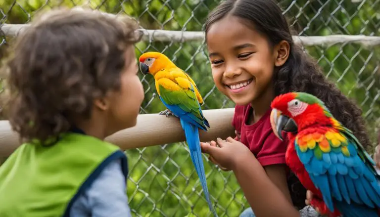 Is a Parrot Safe Around Children?