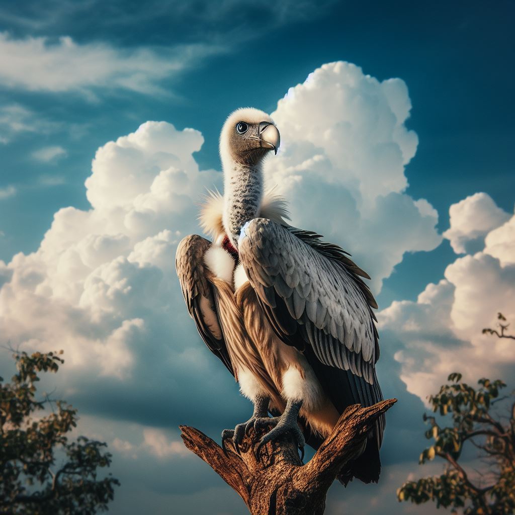 Endangered Bird White-Rumped Vulture