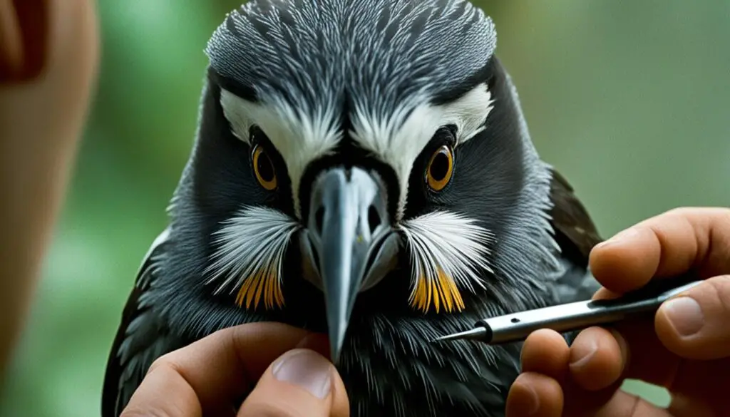 bird beak trimming
