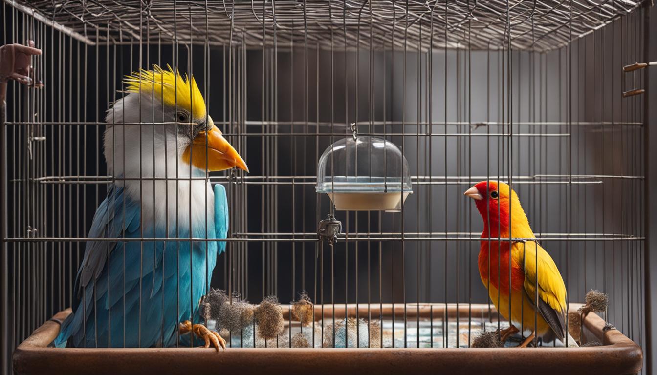 cleaning bird cage - How often?