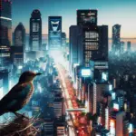 Do wild birds ever leave the city?