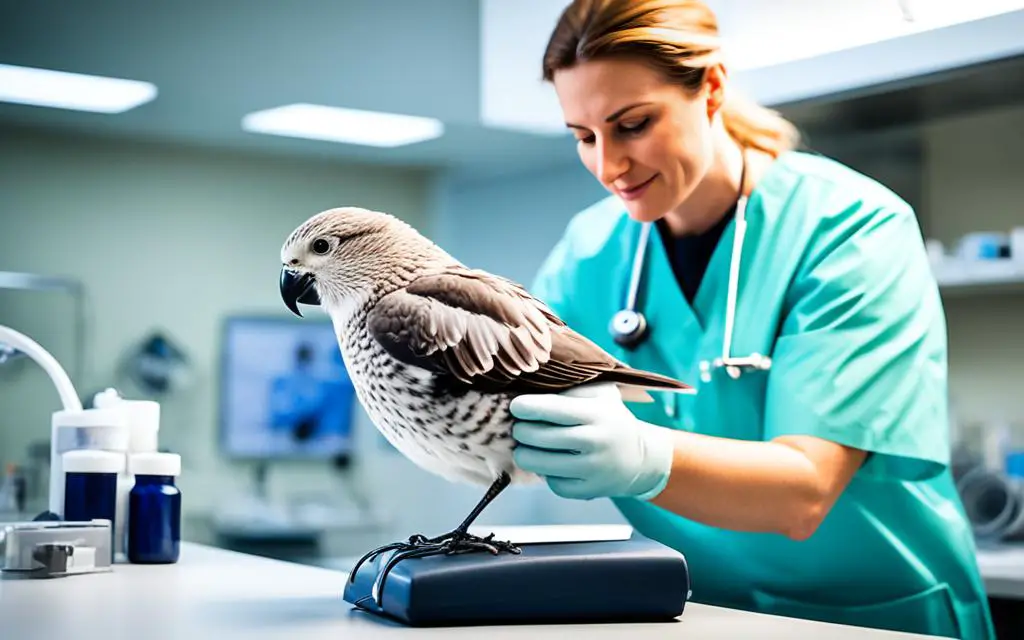 professional veterinary care for birds