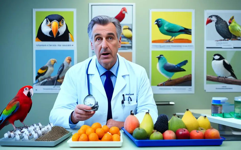 Avian Veterinarian Fruit Diet Consultation