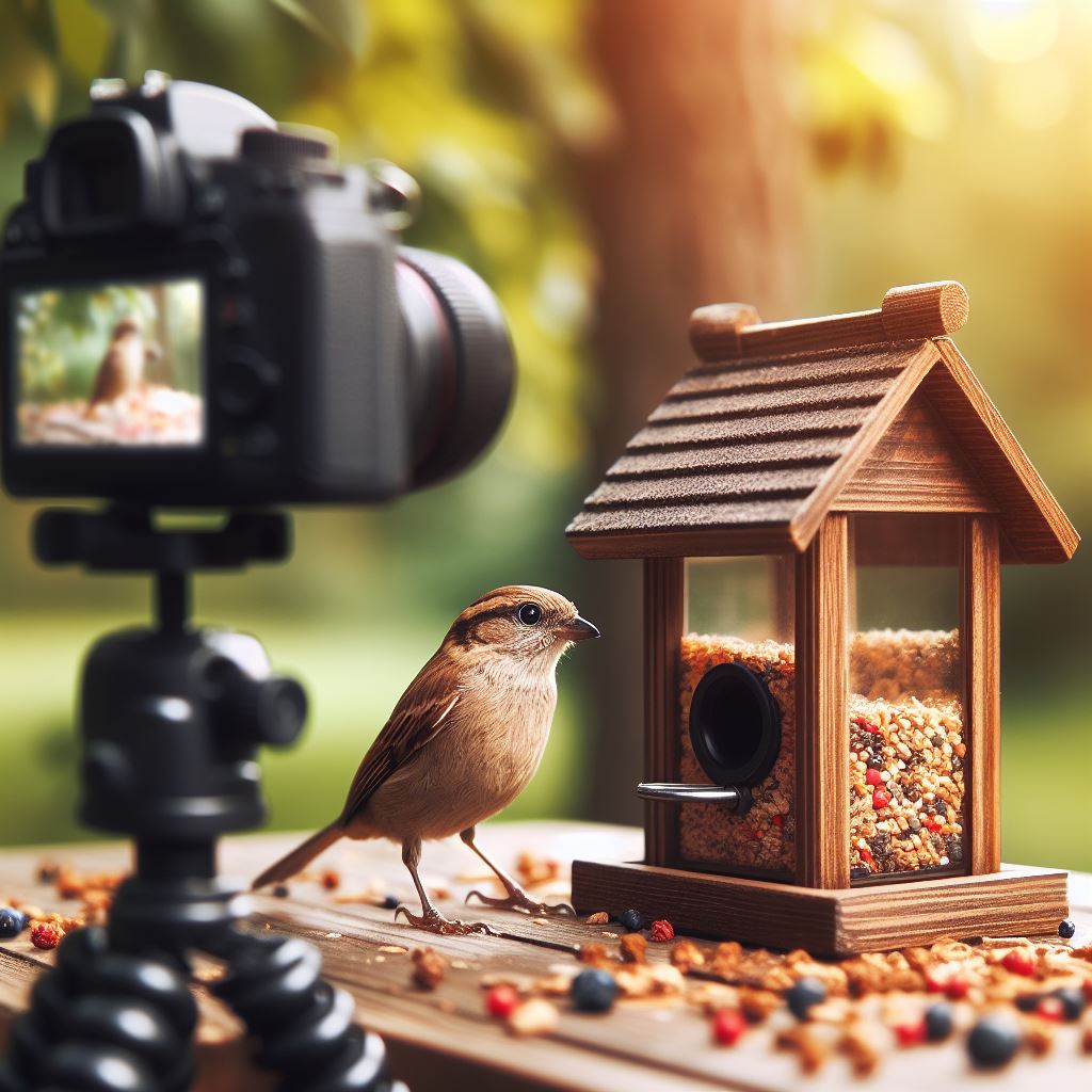 What is a bird feeder camera?