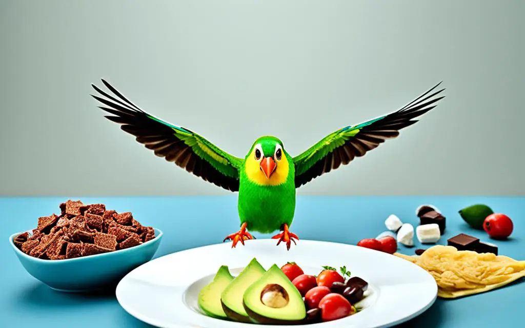 Foods that can kill pet birds