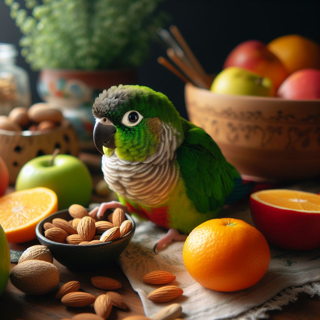 Helping your pet bird develop a taste for fruit