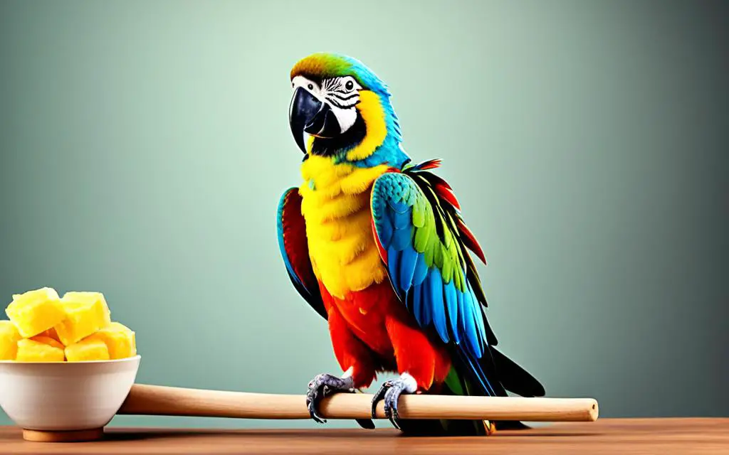 Parrot Performing Fun Bird Tricks