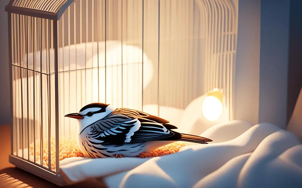 Promoting healthy sleep for birds