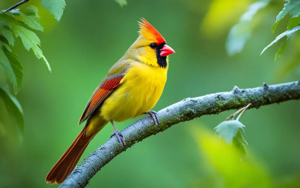 Can cardinals be yellow?
Rare Yellow Northern Cardinal