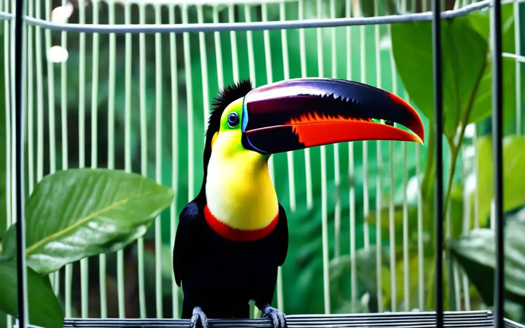 Toucan Cage Size Considerations