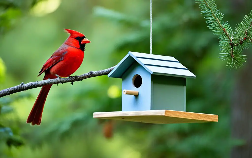 DIY birdhouse tutorial for cardinals