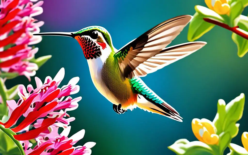 safe hummingbird garden