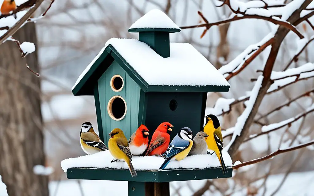 shelter for birds in winter