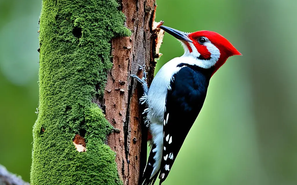 woodpecker behavior Illinois