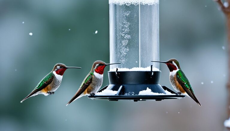 Helping Hummingbirds during winter months