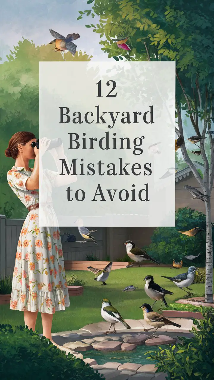 12 Backyard Birding Mistakes to Avoid