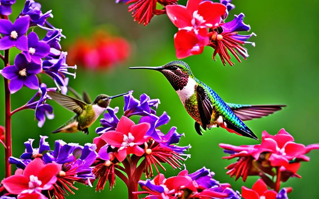 annuals for hummingbirds