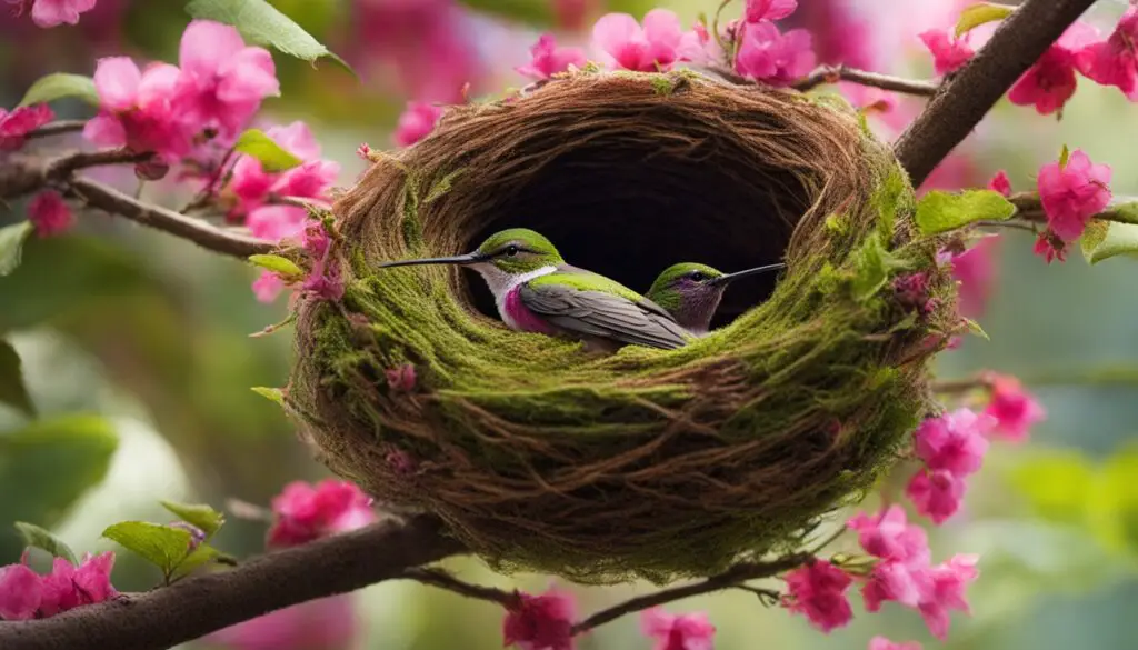 best materials for hummingbird nests
