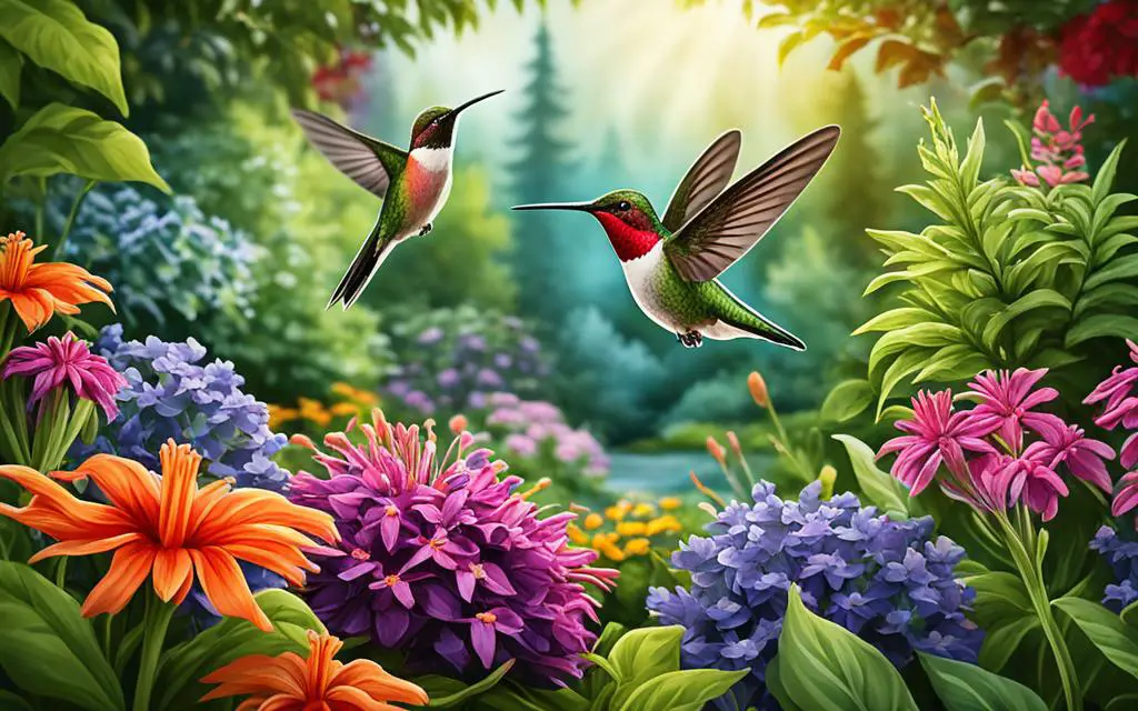 perennial flowers for hummingbirds
