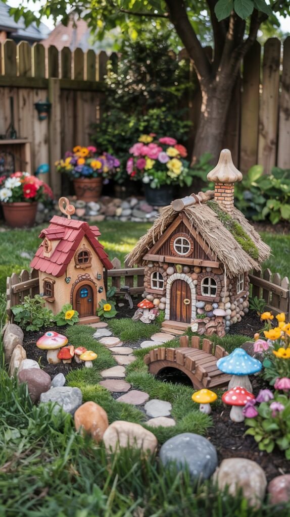 Beautiful bird garden