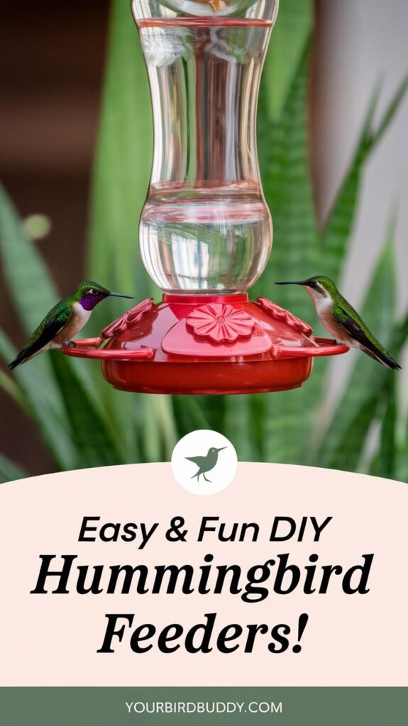 DIY Hummingbird Feeders