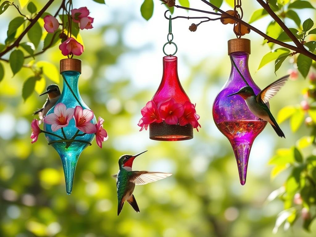DIY Hummingbird Feeders: Easy Crafts to Attract Tiny Jewels