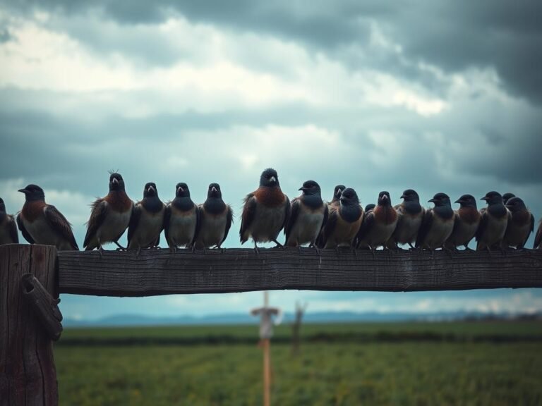 How Do Birds Help Predict Upcoming Weather?
