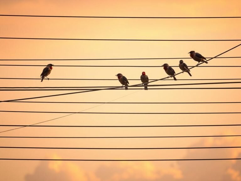 How Do Birds Sit On Power Lines Without Getting Electrocuted?