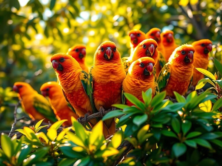 Interesting facts about sun conures
