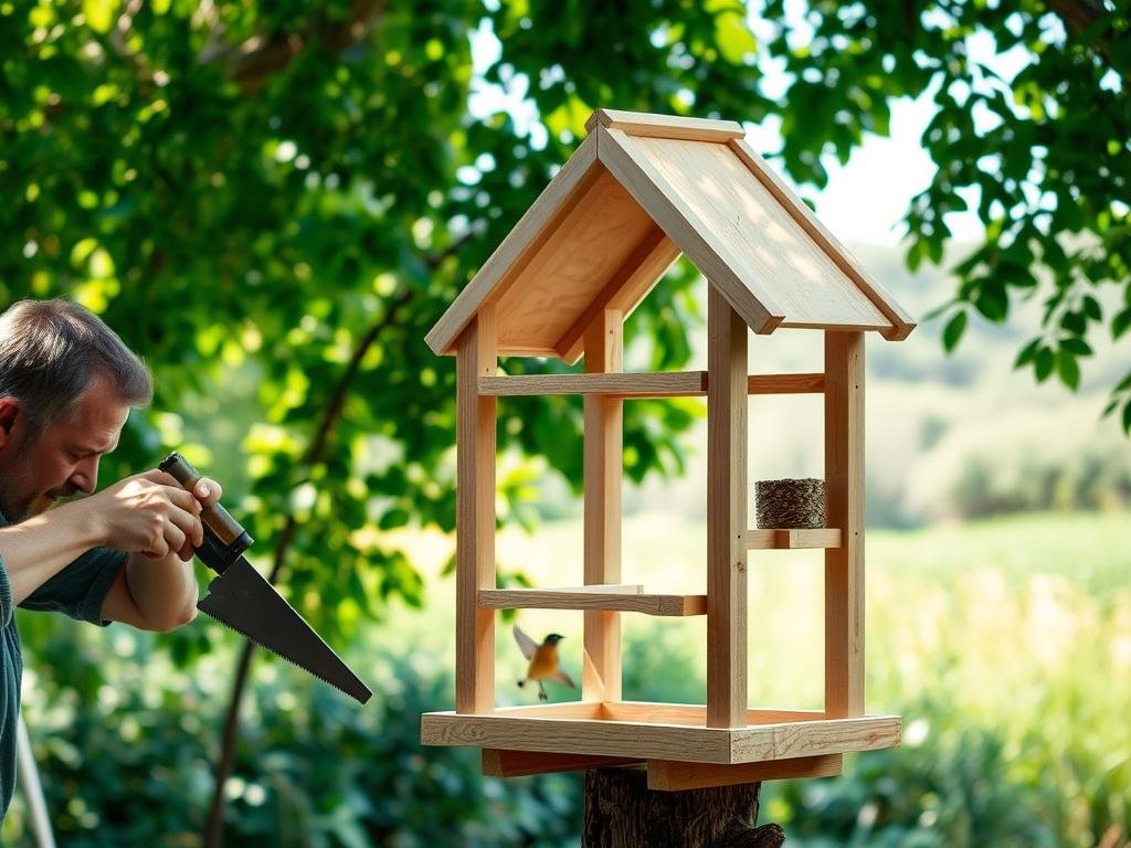 bird station construction