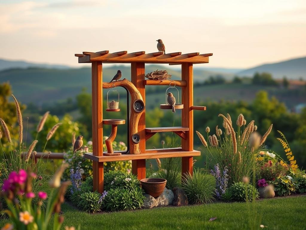 bird station design