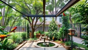 Image showcasing Creating the Perfect Backyard Aviary for Your Birds: What to Consider
