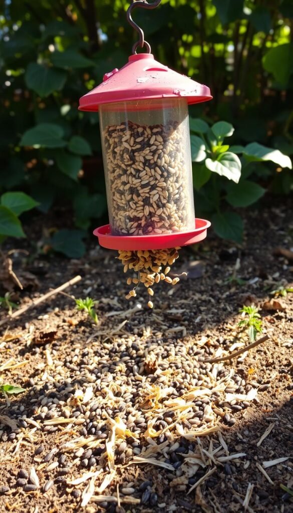 messy bird feeder messy bird feeder