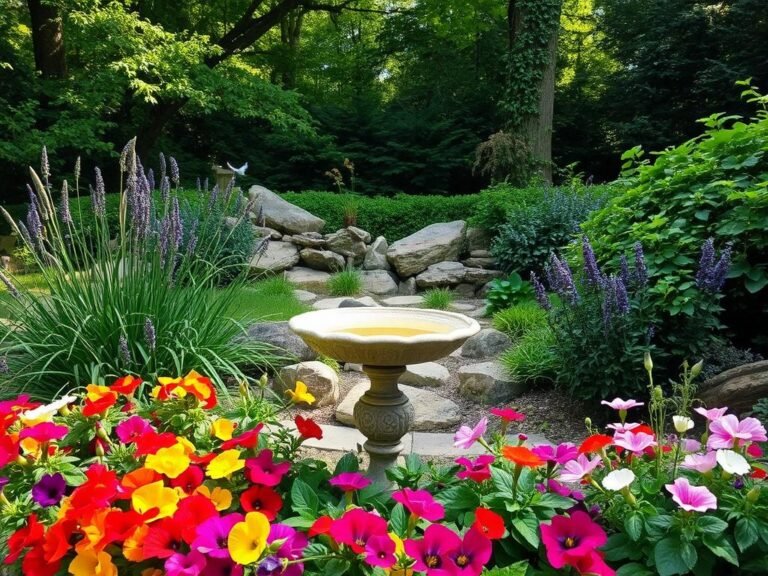 How to Create a Birdbath Oasis