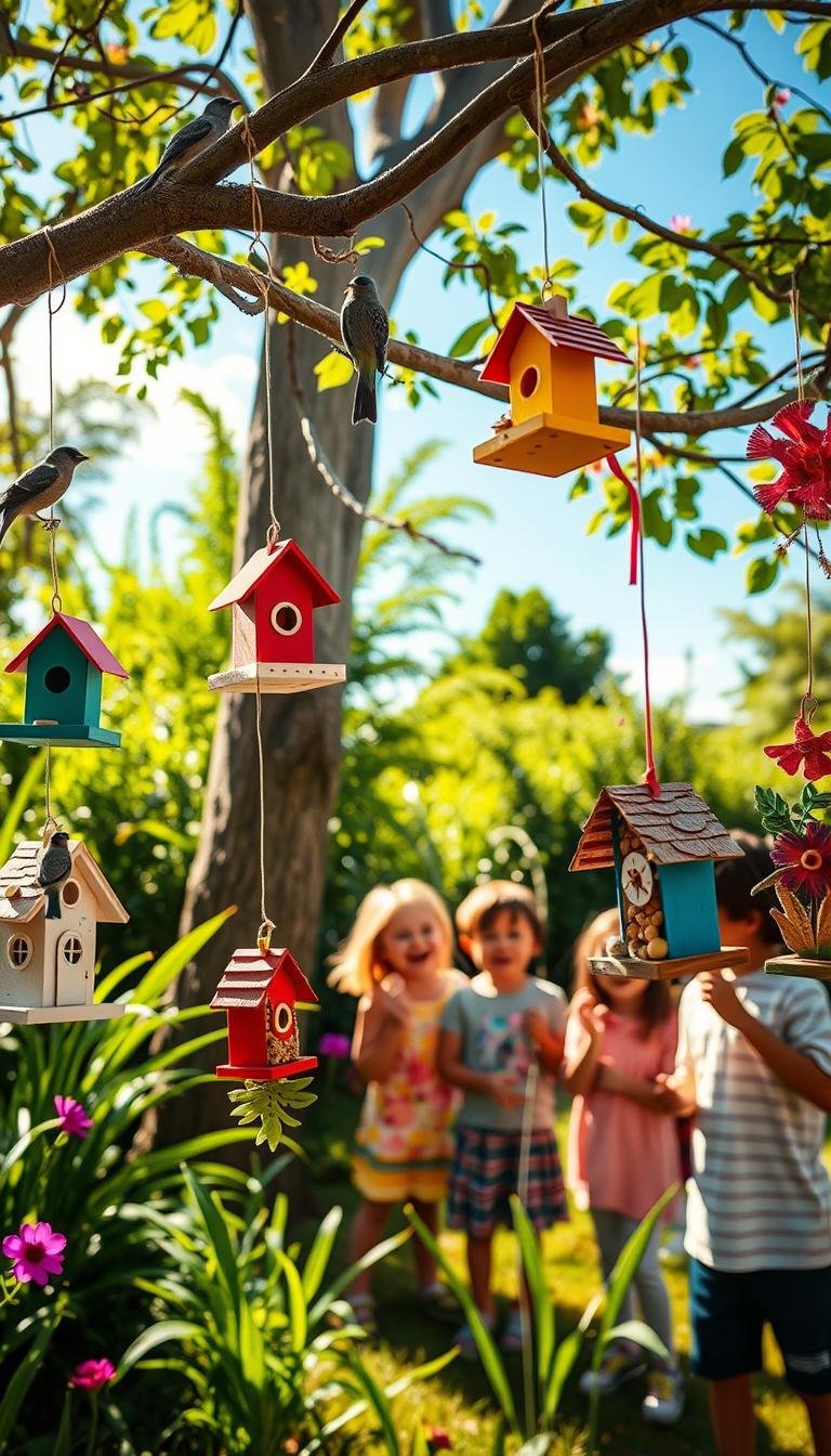 5 Creative Bird Feeder Crafts for Kids and Families