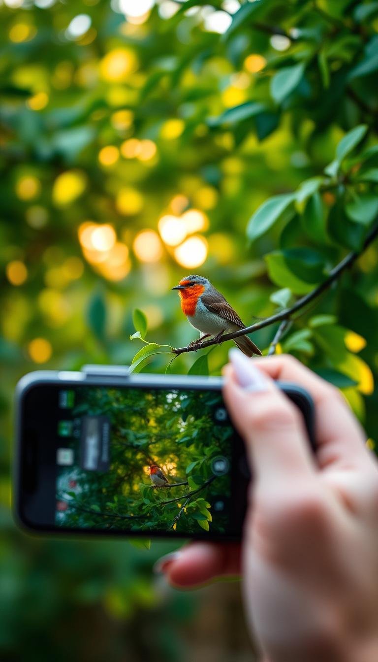 How to Photograph Backyard Birds with Your Smartphone