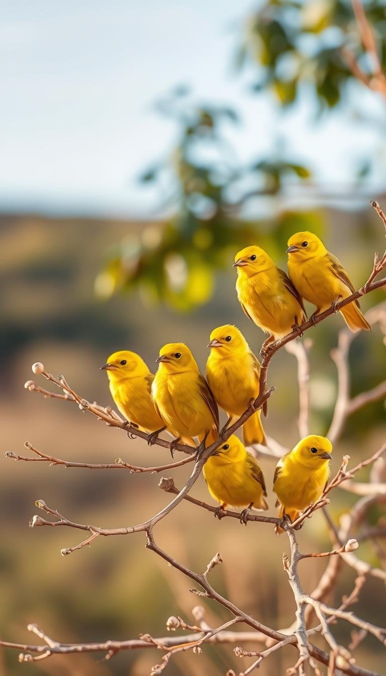 Small Yellow Birds