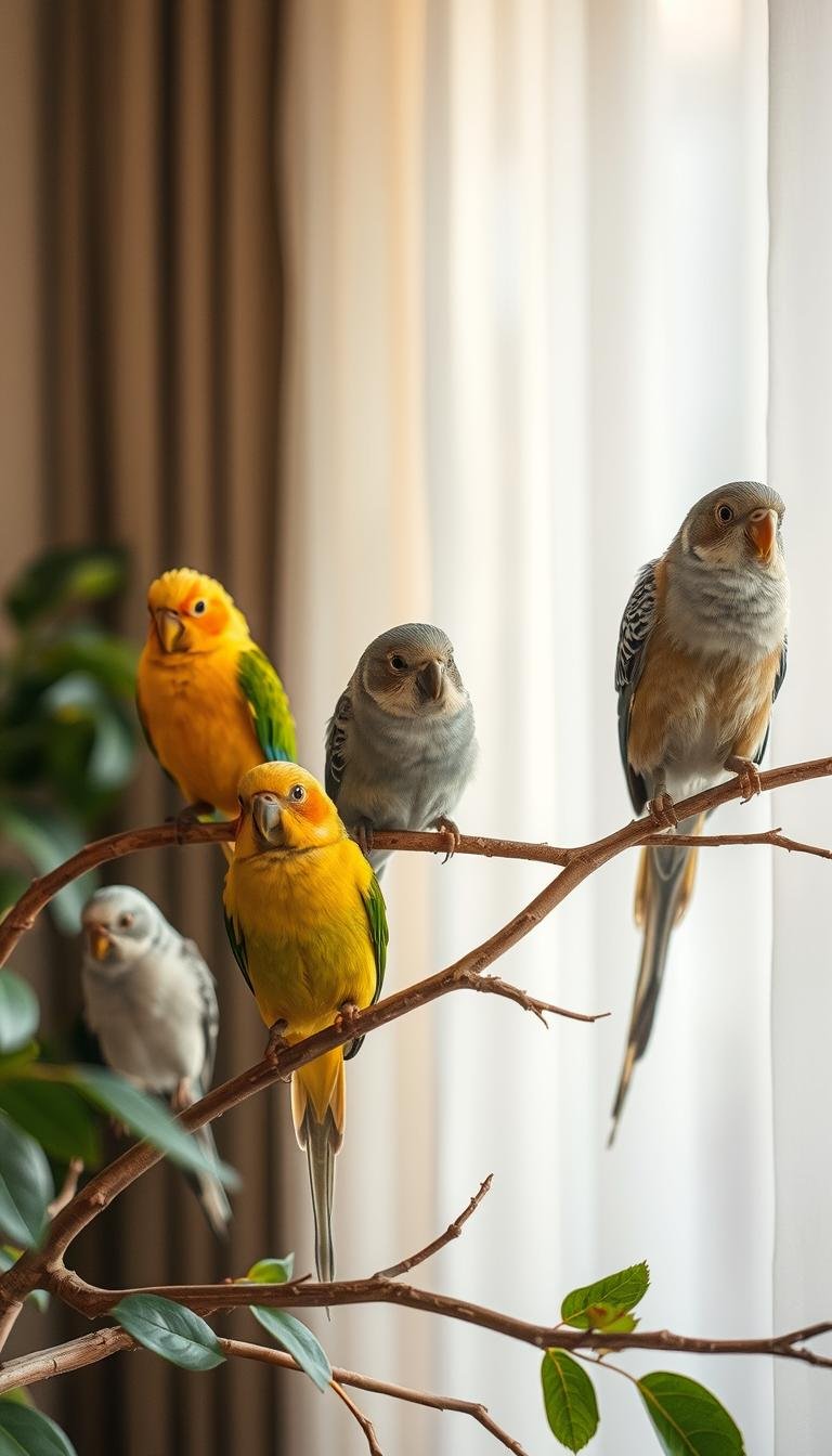 The Best Birds for Apartment Living