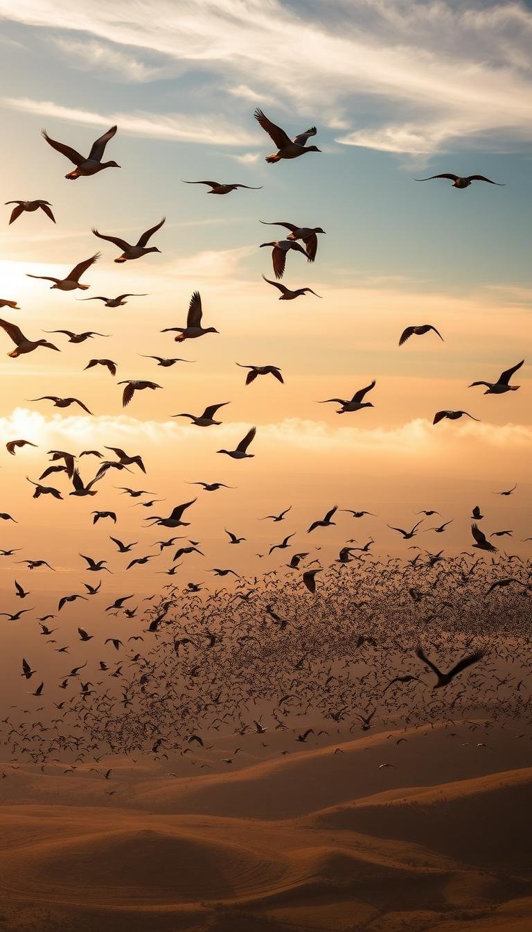 bird migration patterns across north america