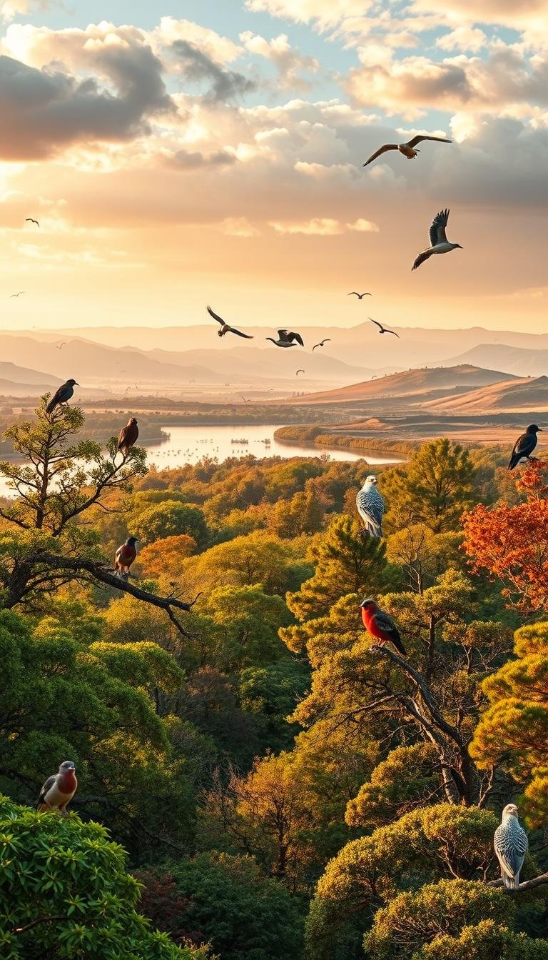 the link between birds and their habitats