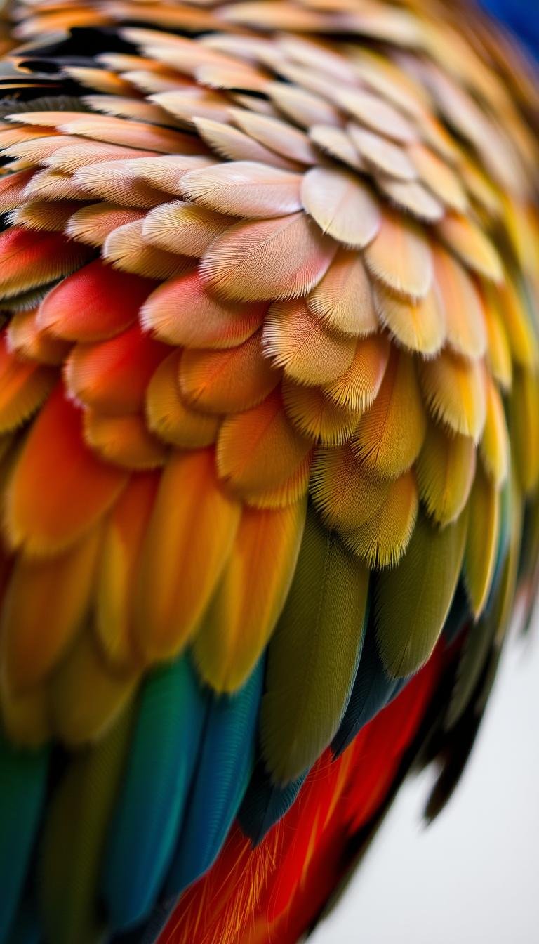 the role of feathers in bird communication