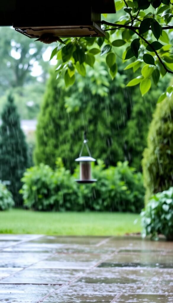 Understanding How Rain Affects Backyard Birds