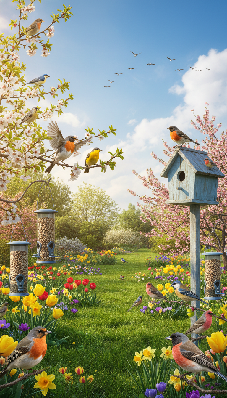 Prepare Your Backyard for Spring Bird Visitors