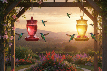 17 Awesome Place to Hang Hummingbird Feeders