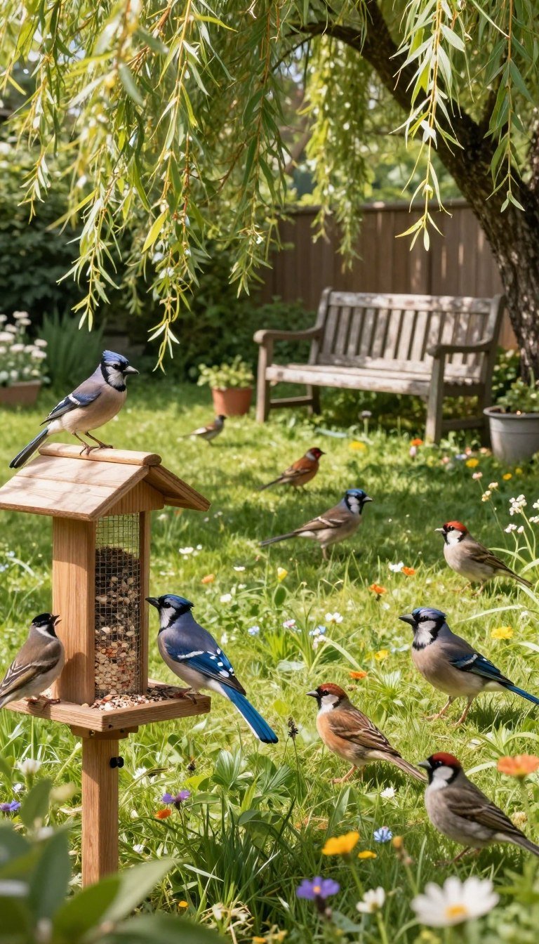 Enjoy Backyard Birding Benefits for a Calmer Happier Life