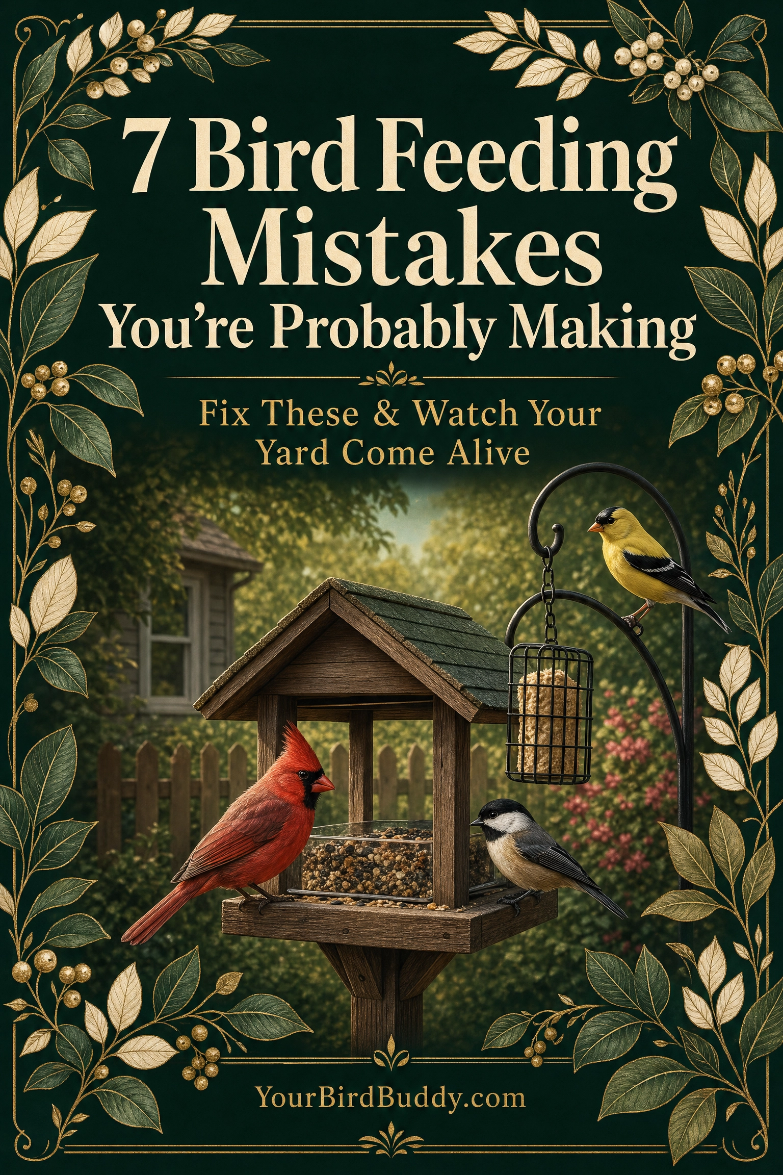 7 Bird Feeding Mistakes You Are Probably Making